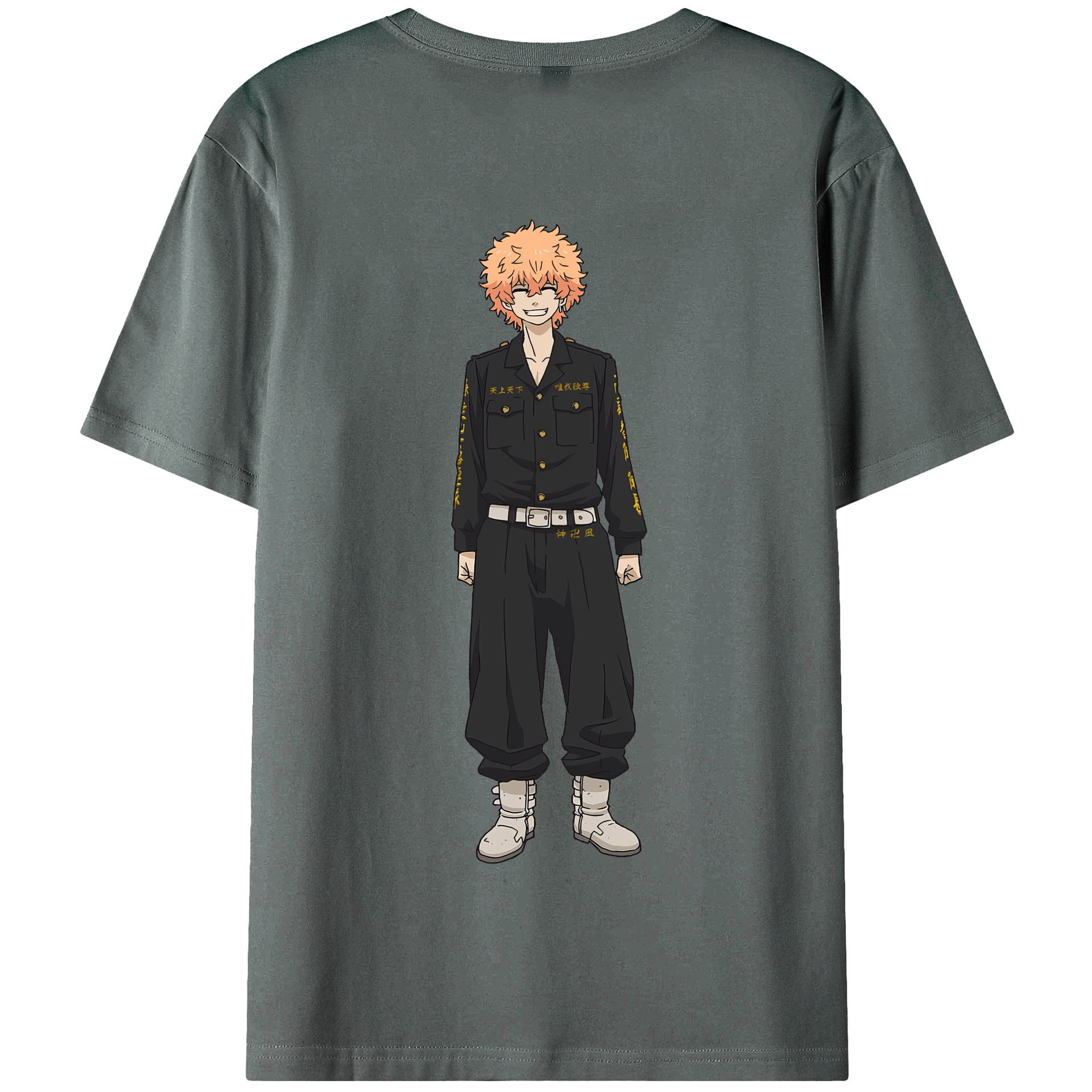 （画像用） 東京リベンジャーズ Tokyo Revengers 綿100％半袖Tシャツ（背面プリント）